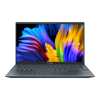 Laptop Asus ZenBook UM425QA-EH51DX Ryzen 5 5600H/14" FHD/8GB/SSD 512GB/BT/BLKB/Win 11 Pine Grey