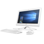 AiO HP 20-C023 Celeron J3060/19.5" FHD/4GB/500GB/DVD/BT/Keyboard+Mouse/Win 10 White/Dreamy Teal