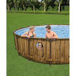 Bestway Basen stelażowy Power Steel Swim Vista Series 18' x 48"/5.49m x 1.22m 56977