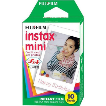 Aparat natychmiastowy Instax Mini 70 biały (white) + wkład Glossy 10 szt.