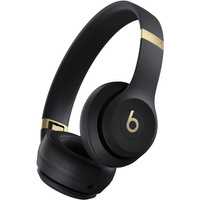 Wireless headphones Beats Solo 4 (Black & Golds)