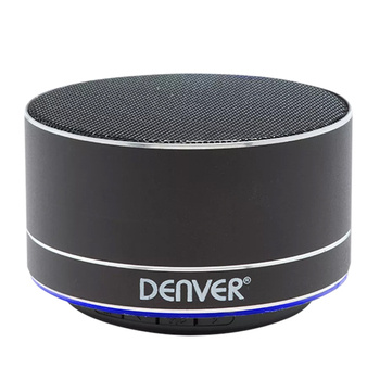 Bezprzewodowy głośnik bluetooth z akumulatorem Denver czarny