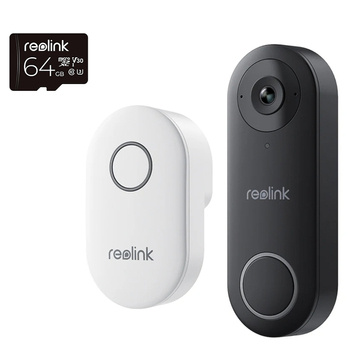 Doorbell Reolink D340W + 64GB Micro SD card Reolink