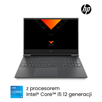 Gamingowy Laptop HP Victus 15-fa0004nw i5-12450H/15.6" FHD/16GB/512GB SSD/RTX 3050/W11