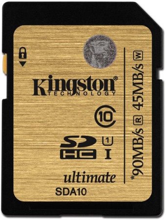 Karta pamięci SDHC 32GB Class10 UHS-I transfer:90/45 MB/s Kingston