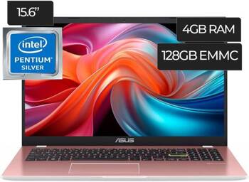 Laptop Asus L510KA-WH21-P Pentium N6000/15.6" FHD/4GB/SSD 128GB/BT/Win 11 S Rose Pink