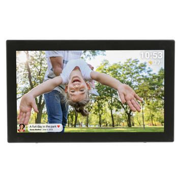 Ramka na zdjęcia Denver z FRAMEO FHD 21.5" 32GB czarna