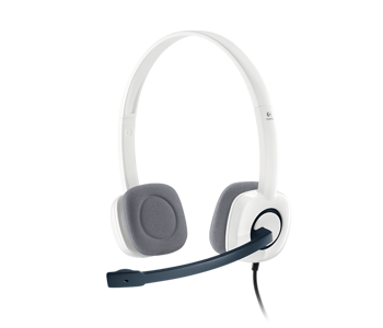 Słuchawki Logitech H150 białe