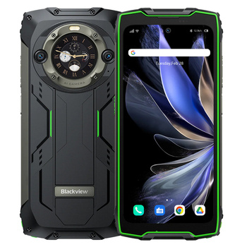 Smartphone Blackview BV9300 Pro 15080 mAh 12/256 Zielony