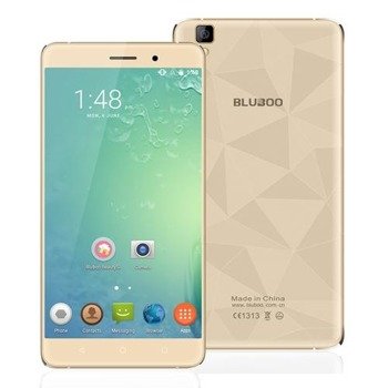 Smartphone Bluboo Maya (gold) + etui/folia