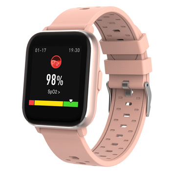 Smartwatch Bluetooth z temperaturą ciała Denver różowy