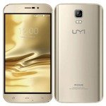 Smartphone Umi Rome X (gold) + etui