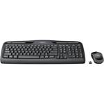 Zestaw bezprzewodowy klawiatura i mysz Logitech MK320 czarny (black)