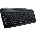 Zestaw bezprzewodowy klawiatura i mysz Logitech MK320 czarny (black)