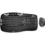 Zestaw bezprzewodowy klawiatura i mysz Logitech MK570 czarny (black)