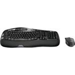 Zestaw bezprzewodowy klawiatura i mysz Logitech MK570 czarny (black)